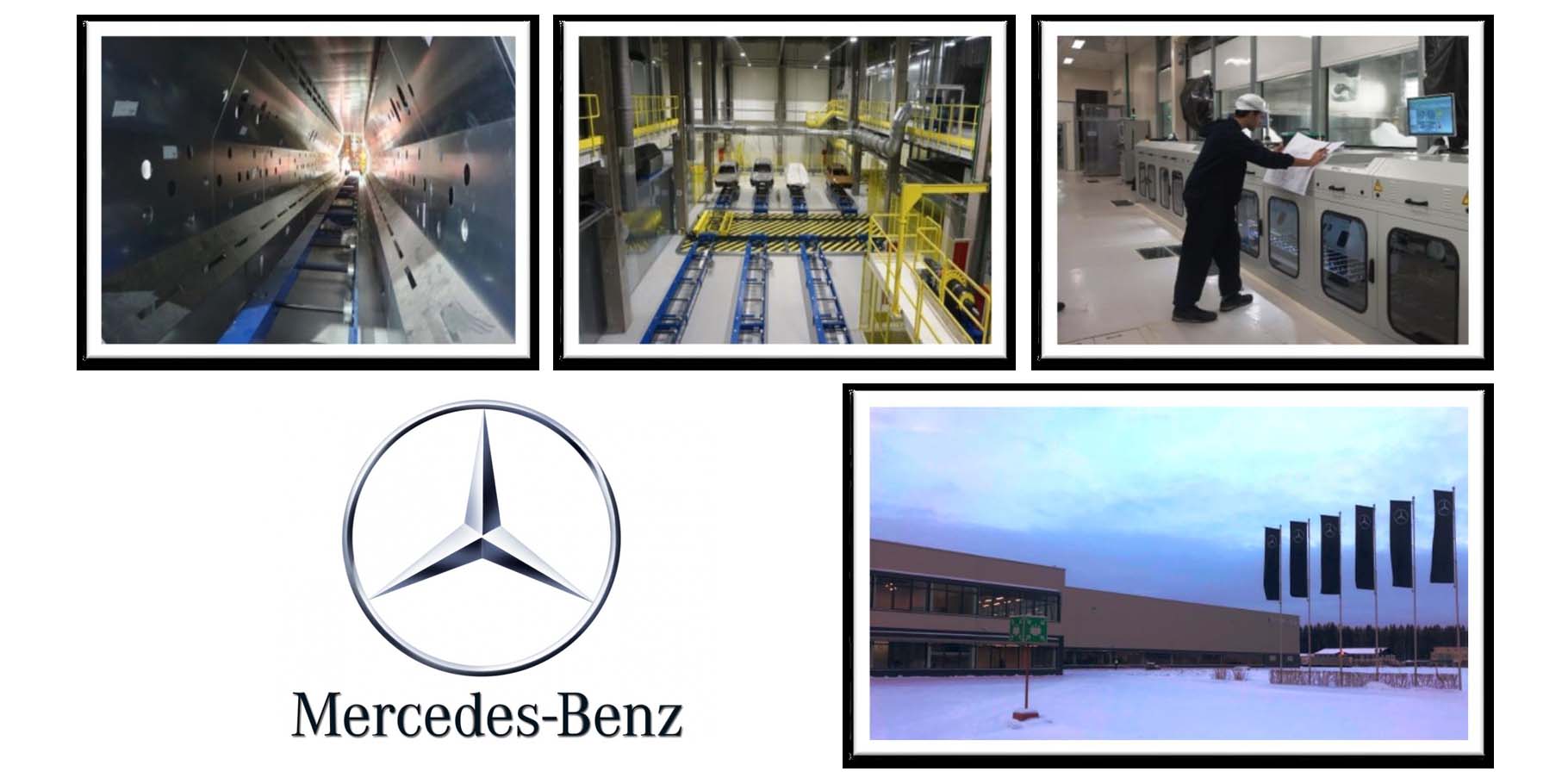 Mercedes Moscow New Paintshop 2018 - 2019