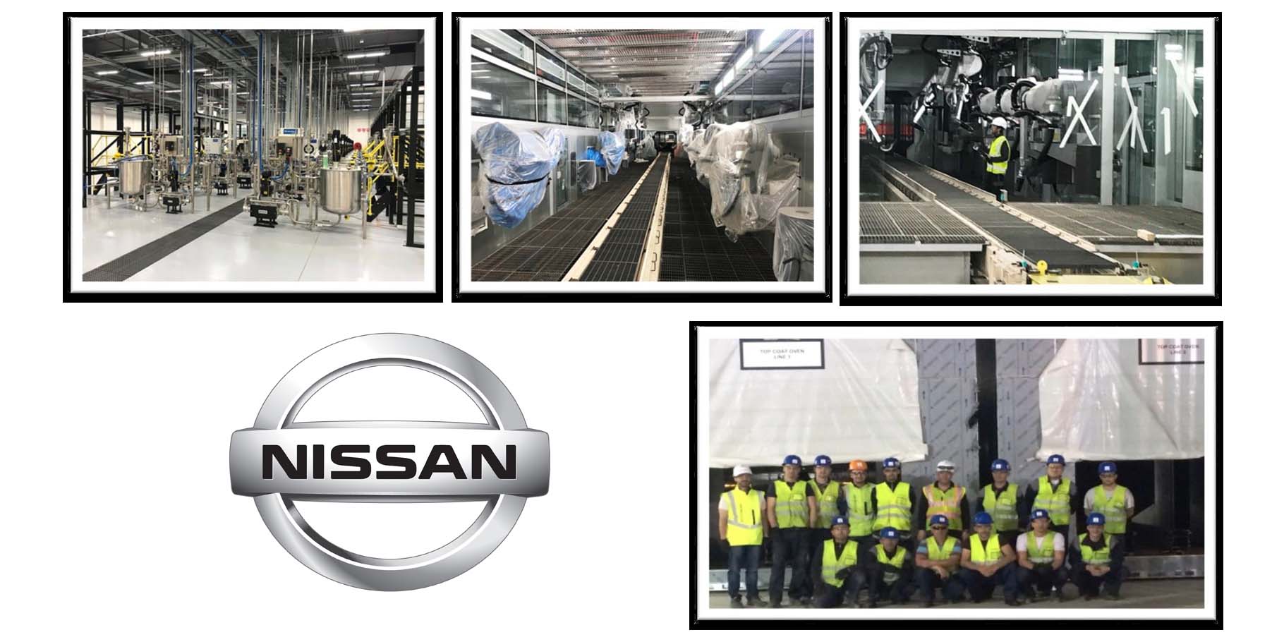 Nissan UK New Paintshop 2017 - 2018